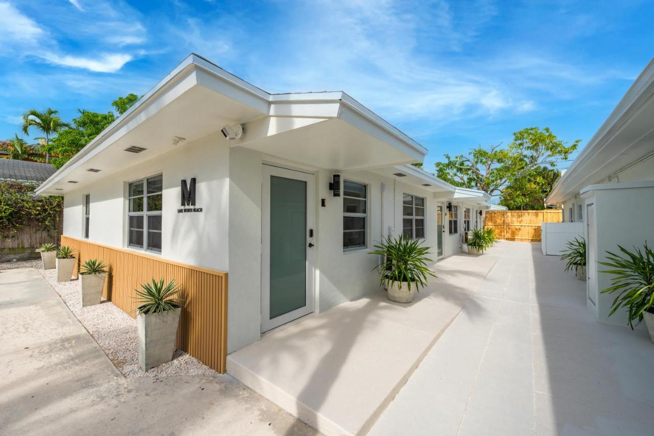 M Lake Worth Beach - Modern Villas Near West Palm Beach, Chic Retro Vibes, King Bed, Cozy Backyard, Bbq, Workspace, High-Speed Internet, Free Parking, 5 Minutes To Downtown & Beach Esterno foto