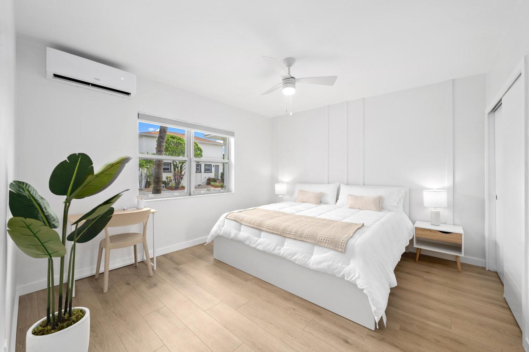 M Lake Worth Beach - Modern Villas Near West Palm Beach, Chic Retro Vibes, King Bed, Cozy Backyard, Bbq, Workspace, High-Speed Internet, Free Parking, 5 Minutes To Downtown & Beach Esterno foto